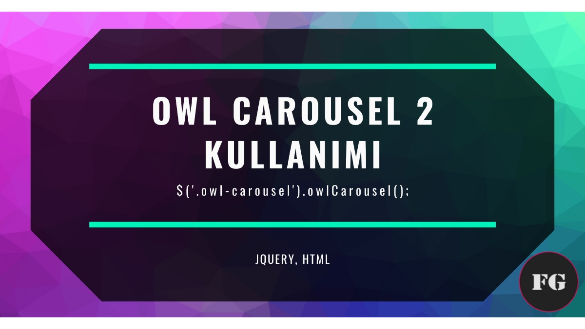 Owl Carousel 2 Kullanımı