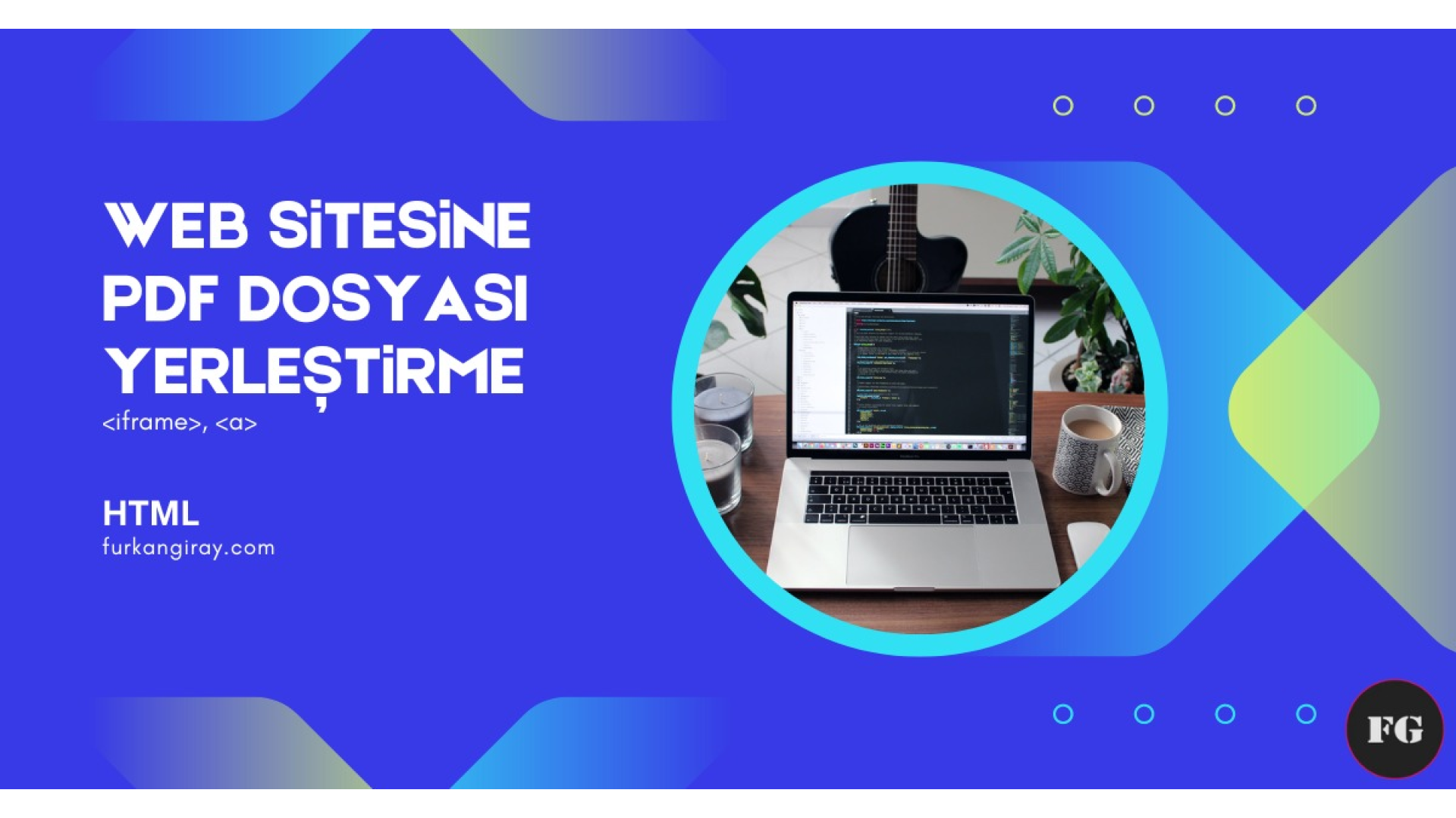 PDF Dosyasını Web Sitesine Ekleme