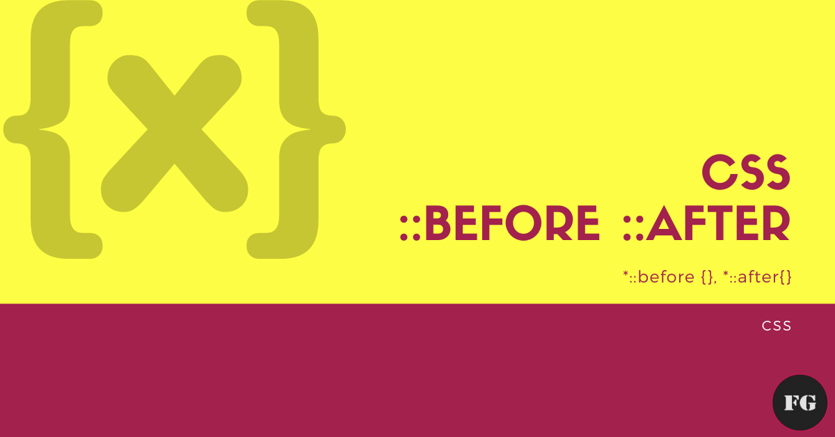 CSS ::before, ::after