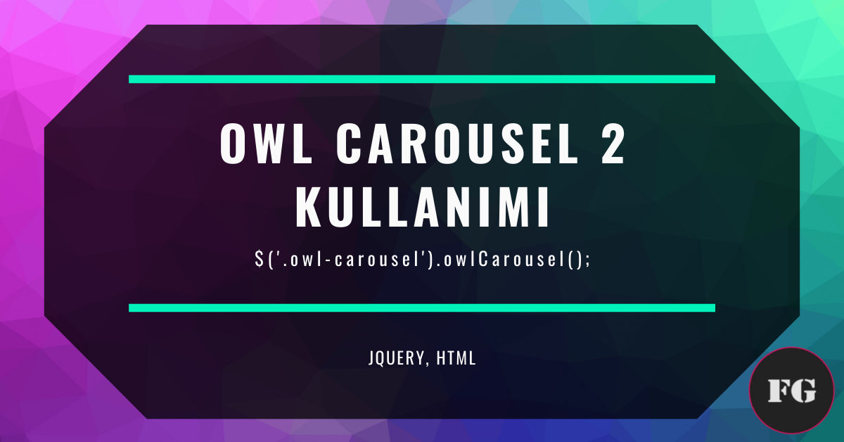 Owl Carousel 2 Kullanımı